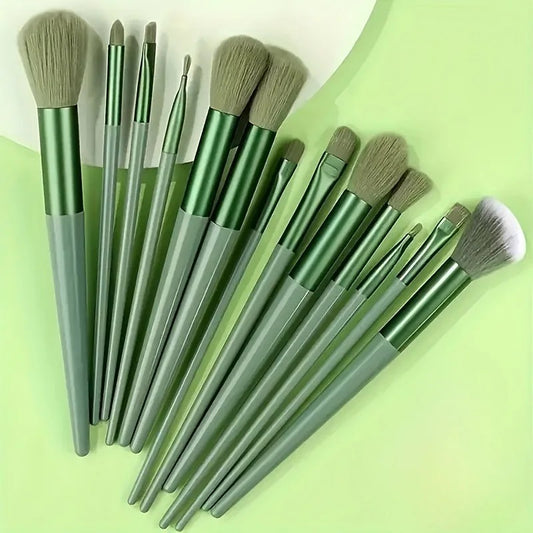 13pcs Makeup Brush Set – Ultra-Soft Foundation